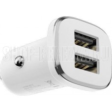 BOROFONE (6931474708649) BZ12 White АЗУ 2USB 2.4A BOROFONE (6931474708649) BZ12 White АЗУ 2USB 2.4A