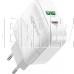 BOROFONE (6931474727343) BA46A White СЗУ 1USB 3.0A QC3.0 быстрая зарядка