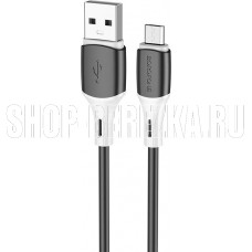 BOROFONE (6974443384765) BX79 USB 2.4A microUSB 1м черный