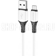 BOROFONE (6974443384772) BX79 USB 2.4A microUSB 1 m белый