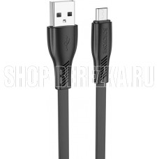 BOROFONE (6974443387094) BX85mUSB 2.4A microUSB черный - 1,0m