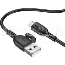 BOROFONE (6974443389906) BX91 USB 2.4A microUSB 1 m черный