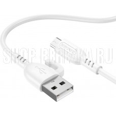 BOROFONE (6974443389913) BX91 USB 2.4A microUSB 1 m белый