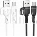 BOROFONE (6974443389913) BX91 USB 2.4A microUSB 1 m белый