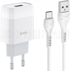 HOCO (6931474713018) для Type-C C72Aa White