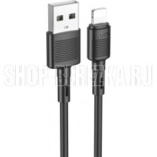 HOCO (6931474770868) X83iUSB 2.4A Lightning 8-pin черный - 1,0m