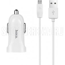 HOCO (6957531067788) Z2 White АЗУ 1USB 1.5A для micro USB