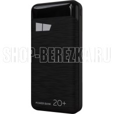 MORE CHOICE (4627151193786) PB33-20 Black - 20000mAh 2USB 2.1A