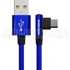 MORE CHOICE (4627151197005) K27m USB 2.1A microUSB голубой - 1,0m