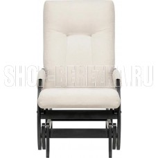 LESET Блисс Кресло-маятник венге, ткань Soro 21