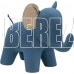 LESET Elephant Пуф ткань Omega 45/Omega 02