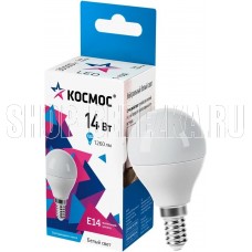 КОСМОС LkecLED14wGL45E1445 14W/E14/4500K