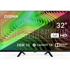 DIGMA DM-LED32SBB36 FHD SMART TV Салют