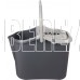 HOMVER Rimo прямоугольное 13л с отжимом МОП (серый) 221245321/04