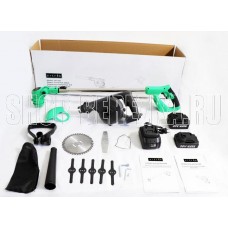ZITREK (GreenCut 20, ZKBL20) 2 в 1, 1х2.0Ач, 1х4.0Ач) 082-2021