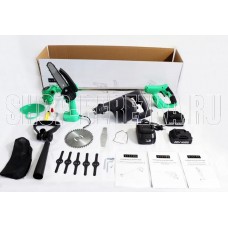 ZITREK (GreenCut 20, ZKBL20, GreenSaw 20 Extra Power) 3 в 1, 1х2.0Ач, 1х4.0Ач 082-2022