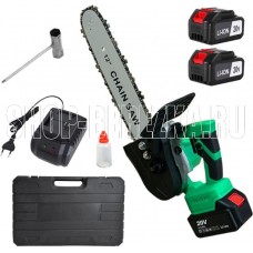 ZITREK GreenSaw 20 PRO (20В, 4 Ач Li-ion аккум. 2шт, ЗУ) 082-1852