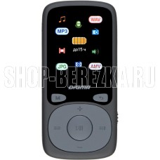 DIGMA Плеер Hi-Fi Flash B4 8Gb черный/1.8 /FM/microSDHC