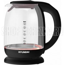 HYUNDAI HYK-S3808 1.7л. 2200Вт белый (стекло)
