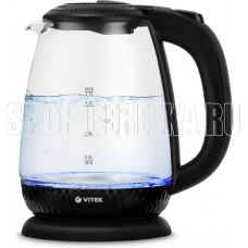 VITEK VT-7074 прозрачный/черный