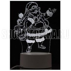 ENERGY Светильник декоративный EN-NL 25 3D дед Мороз (106258)