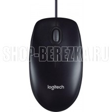 LOGITECH Мышь проводная M90 black (USB, оптическая, 1000dpi, 2but) (910-001795)