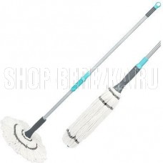 РЫЖИЙ КОТ Швабра для пола ТВИСТ Pro с насадкой из микрофибры MopM12 (310498)