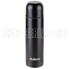 MALLONY Термос из нерж. стали SOLIDO, 0,5 л, черный (106045)