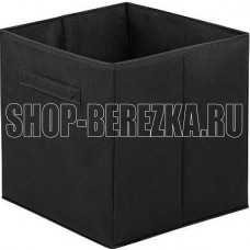 РЫЖИЙ КОТ Коробка складная для хранения, 31х31х31 см, цвет - черный (107519) РЫЖИЙ КОТ Коробка складная для хранения, 31х31х31 см, цвет - черный (107519)