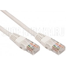 REXANT (18-1011) U/UTP RJ45-RJ45, CAT 5e, PVC серый, 20м