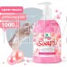 CLEAN&GREEN CG8310 Soapy розовый жемчуг жидкое с перламутром увлажн. с дозатор. 1000мл