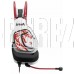 A4TECH Наушники с микрофоном Bloody G575 Naraka белый/красный 2м мониторные USB оголовье (G575 NARAKA)