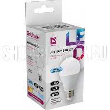 DEFENDER (95027) A60-15W-840-E27 груша, нейтральный белый, 1 шт
