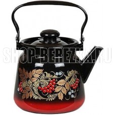 СИБИРСКИЕ ТОВАРЫ С2716.38 ,С2716.8 эмал 3,5л с рис Красно-Черный