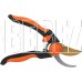 ЕГ (811) Techno Секатор CS50 обводной покр олово TPR оранжевый, сталь