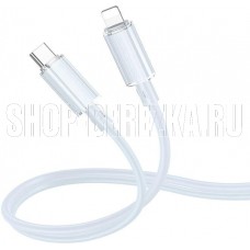 BOROFONE (6941991116353) BX112 2.4A PD 27W USB-Lightning 8 Pin 1 m синий