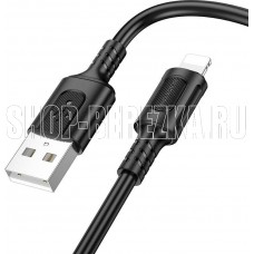 BOROFONE (6941991115042) BX111i 2.4A USB-Lightning 8 Pin 1 m черный