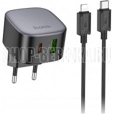 HOCO (6942007617468) CS32Aia 1USB+1USB-C 3.0A PD 20W+QC3.0
