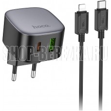HOCO (6942007617468) CS32Aia 1USB+1USB-C 3.0A PD 20W+QC3.0
