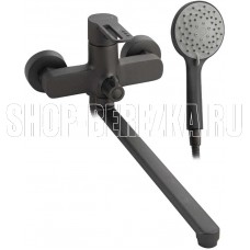 CONSUL 8970 Смеситель длинный излив, шаровый, с дивертором на корпусе, ручка с прорезью, цвет ХРОМ