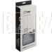 GFMARK 6094 Лейка душевая массажная, круглая, из высокопрочного АБС пластика, серая вставка с белыми квадратными форсунками, цвет ХРОМ