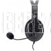 OKLICK Наушники с микрофоном Оклик HS-M400 черный 1.8м накладные оголовье (1532019)