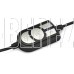 OKLICK Наушники с микрофоном Оклик HS-M400 черный 1.8м накладные оголовье (1532019)