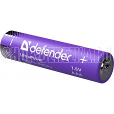 DEFENDER (56025) LR03-4BL ААА, блистер, 4 шт.,UltraPower