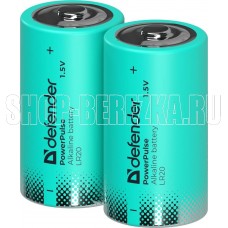 DEFENDER (56220) LR20-2BL D, блистер, 2 шт., PowerPulse