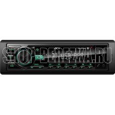 ACV AVS-401UBG (1din/База 36мм/зеленая/Bluetooth/USB/TYPE-C/AUX/SD/FM/4*50)