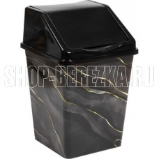 VIOLET с подвижной крышкой 10л квадратное с декором VIOLET с подвижной крышкой 10л квадратное с декором