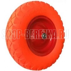 БТМ STANDART PU1602 размер 16*4,00-8 12/100мм диск сварной, пу красный /уп.5шт