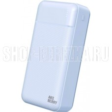 AKSBERRY (6900289740014) E300 Epica быстрая зарядка 30000 mAh, белый