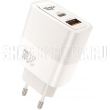AKSBERRY (6900286960019) T46 30W PD + QC3.0, белый